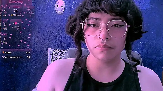 Chat +18 de NinaYellow ao vivo