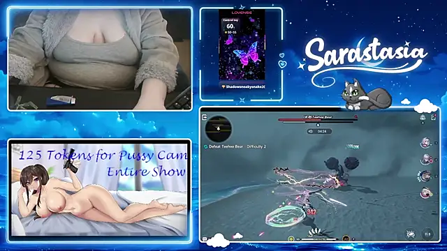 แชท XXX สดของ Sarastasia417