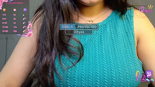 XXX chat uživo modela Dityaa