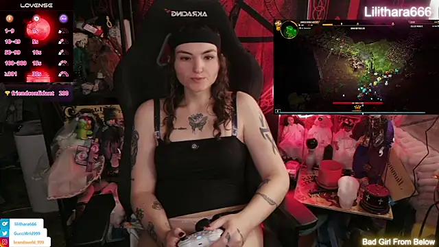 Czat XXX na żywo – Lilithara666