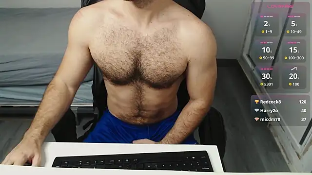 แชท XXX สดของ cutehairymacho