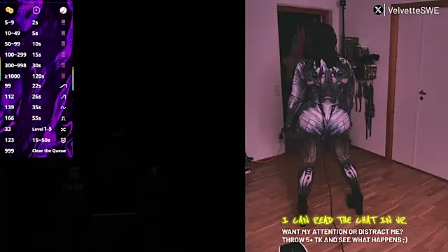 VelvetteSWE Chat XXX in diretta