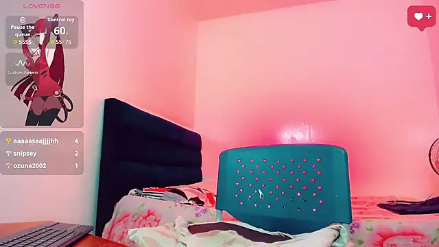 Chat +18 de Amanda_Cax ao vivo