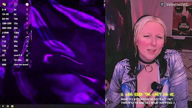 VelvetteSWEn Live XXX chat