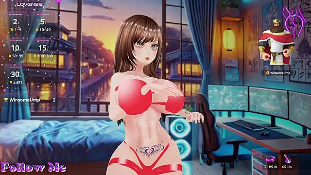 Chat +18 de Hanaedamngirl ao vivo