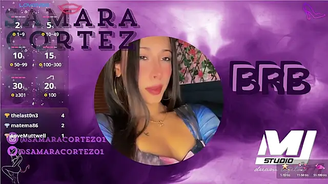 Czat XXX na żywo – SamaraCortez