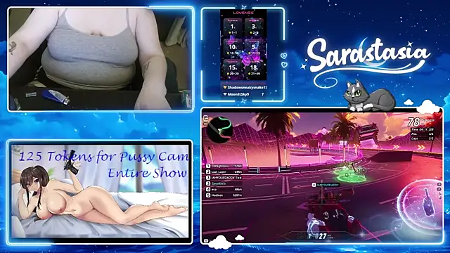 แชท XXX สดของ Sarastasia417