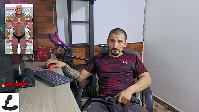 Marck_Muscle Adlı Modelin Canlı XXX Sohbeti