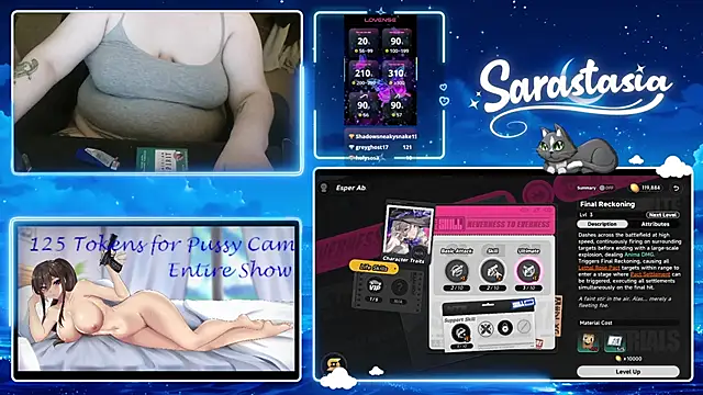 Živý XXX chat Sarastasia417