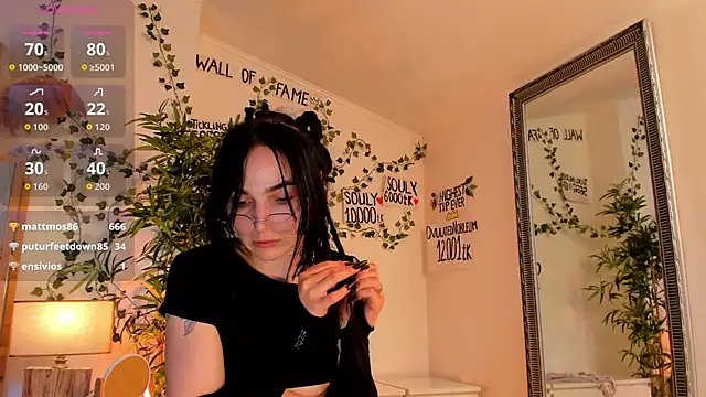rubyylicious élő XXX-chatje