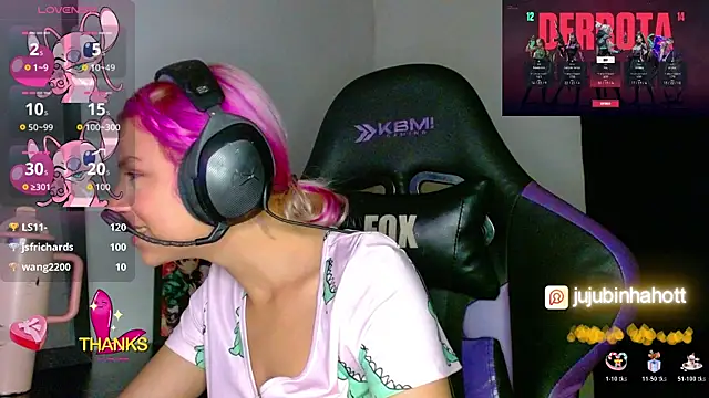 jujubinhahot Chat XXX in diretta