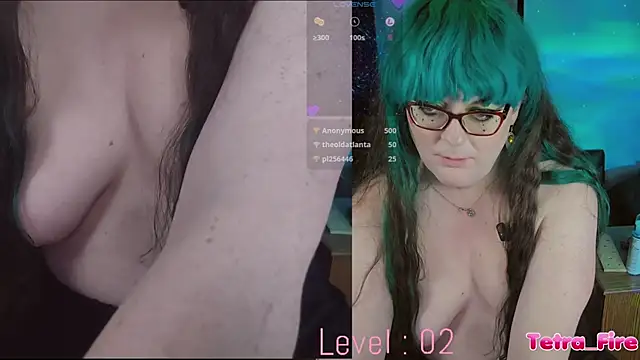 XXX chat uživo modela Tetra_Fire