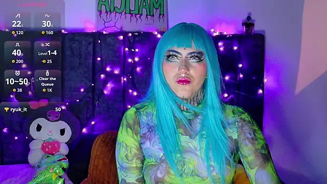 maliciaXpoison Live XXX-chat