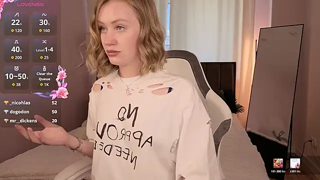EvaHamilton Obrolan Langsung XXX