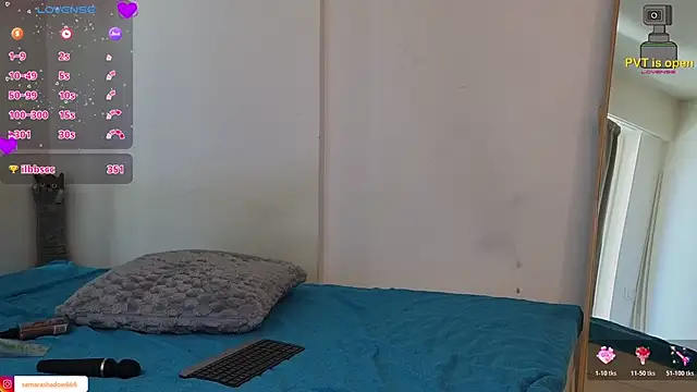 XXX chat uživo modela SamaraShadow