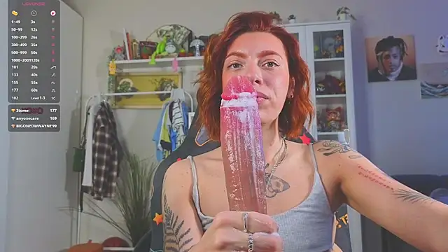 MaryStocks élő XXX-chatje