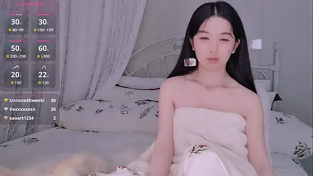 XXX chat uživo modela BingLin-