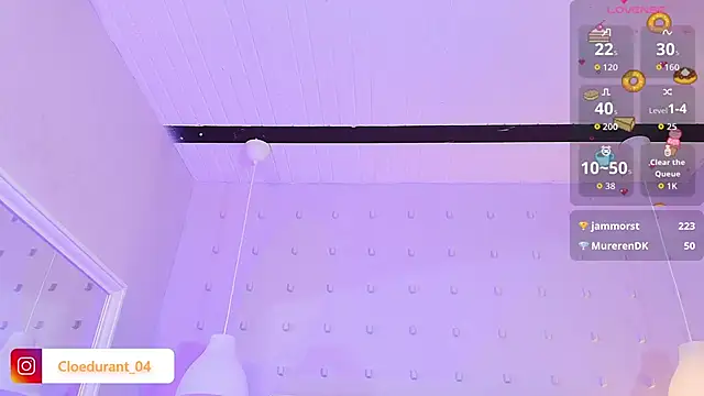 Živý XXX chat Cloedurant