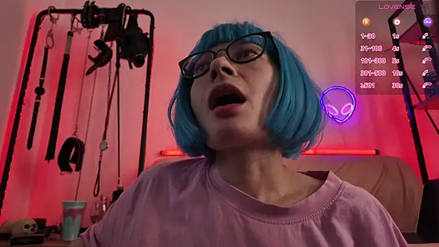 Chat +18 de CyberXGoddess ao vivo