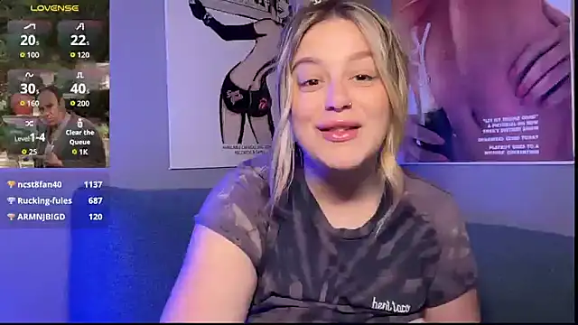 Chatroom XXX en direct de tessadelrose