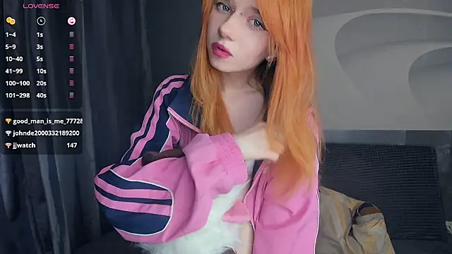 TarynPalek élő XXX-chatje