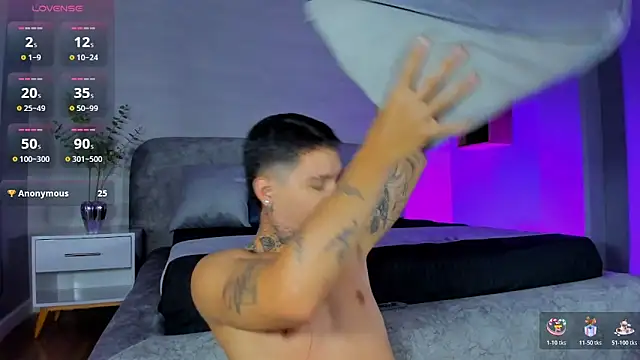 Ian_Castillo_ élő XXX-chatje