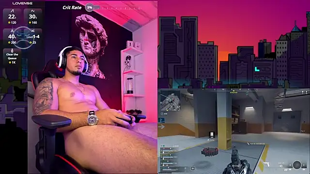 Dimitri_Colleman élő XXX-chatje