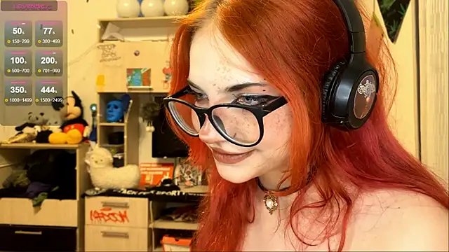 Chat XXX en directo de RedHeadCat