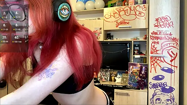 Chatroom XXX en direct de RedHeadCat