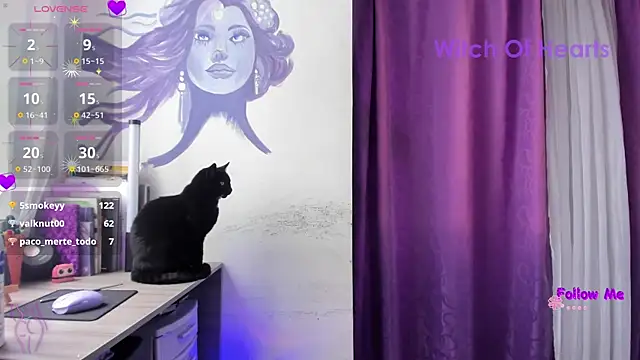 Živý XXX chat witchviolet