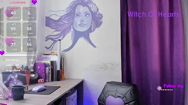 witchviolet Adlı Modelin Canlı XXX Sohbeti