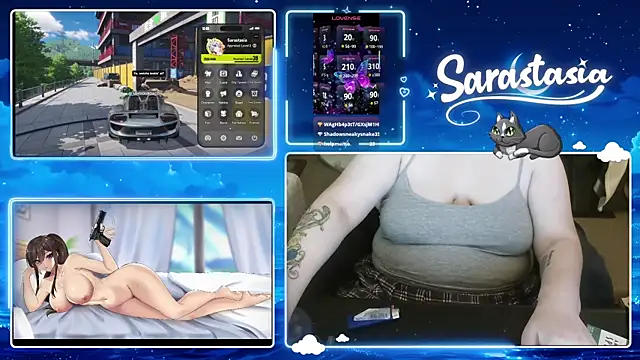 צ'אט XXX בשידור חי של Sarastasia417