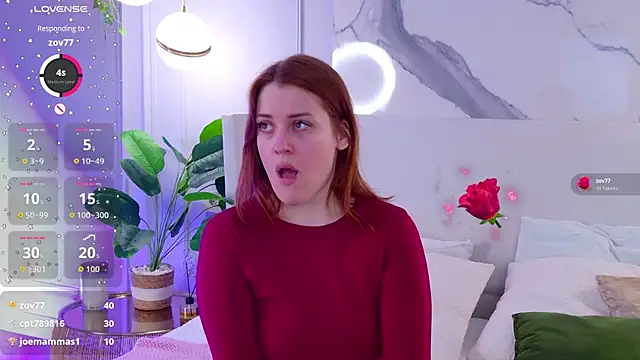 Chat +18 de EllieGarson ao vivo