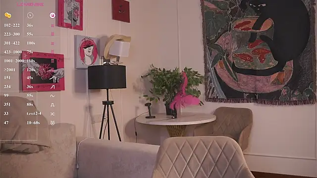 JanelBitther élő XXX-chatje