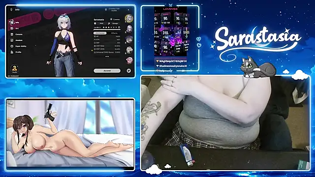 Sarastasia417 Adlı Modelin Canlı XXX Sohbeti