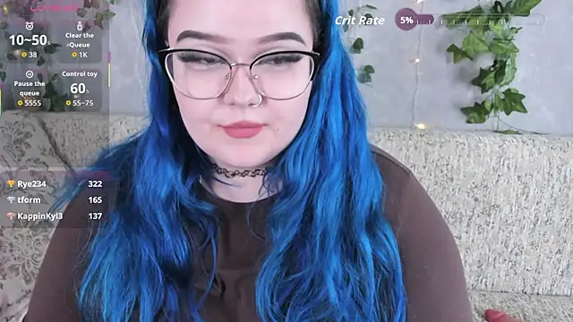 Chat +18 de _CandyM1lky_ ao vivo