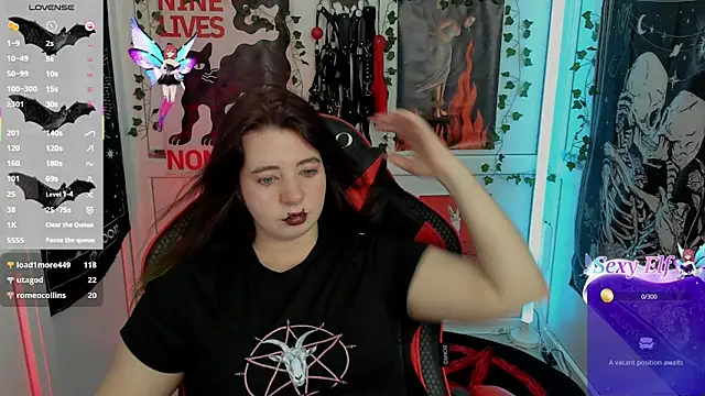 XXX chat uživo modela PurpleRune
