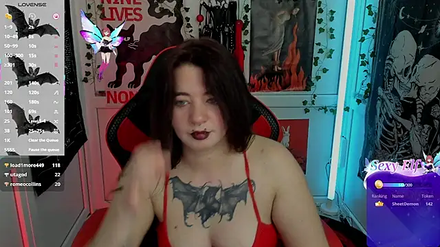 XXX chat uživo modela PurpleRune