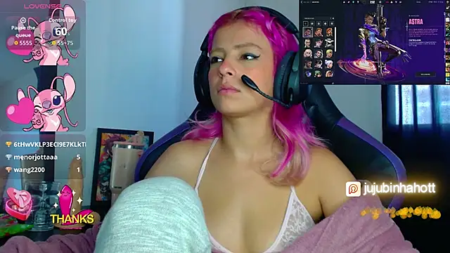 jujubinhahot Chat XXX in diretta
