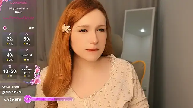 flaremoon Adlı Modelin Canlı XXX Sohbeti