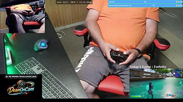 DeanonCam Adlı Modelin Web Kamerası Şovu