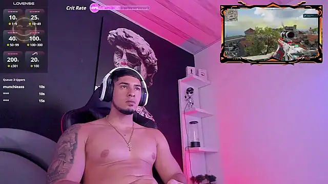 Dimitri_Colleman élő XXX-chatje