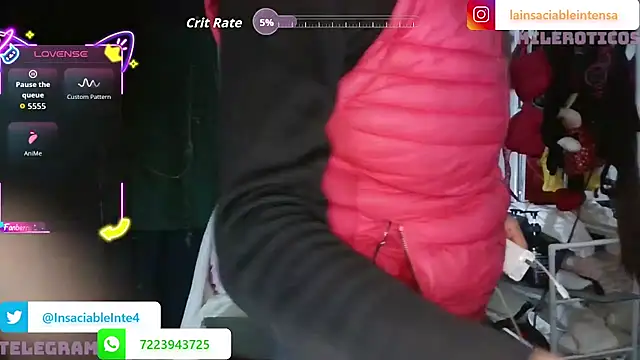 LaInsaciableIntensa Live XXX-Chat