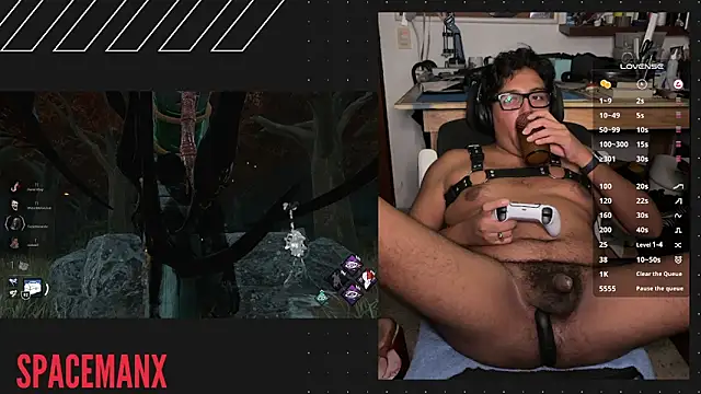 spacemanx_eddy webcam show