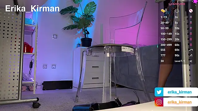 Živý XXX chat Erika_Kirman