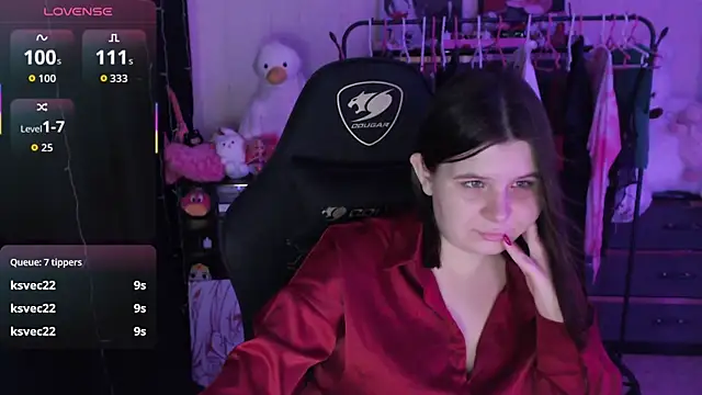 Chat +18 de AmyVibess ao vivo