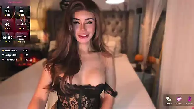 Chat +18 de ParisianDoll ao vivo