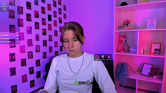 Chat +18 de gloria_bubble ao vivo