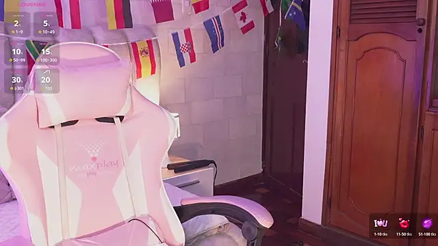 Chat +18 de AmaraEvans ao vivo