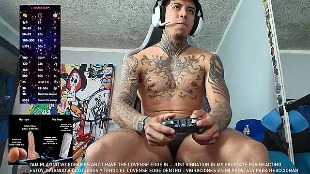 Chat XXX ao vivo de Nickhot0609
